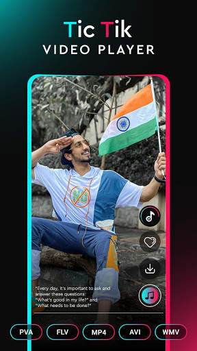 Tic Tik Video Player - HD Video Status 2020 स्क्रीनशॉट 4