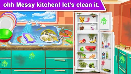 Baby Girl Cleaning Home - Keep Your House Clean screenshot 1