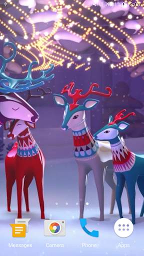 Christmas Deer Live Wallpaper screenshot 5