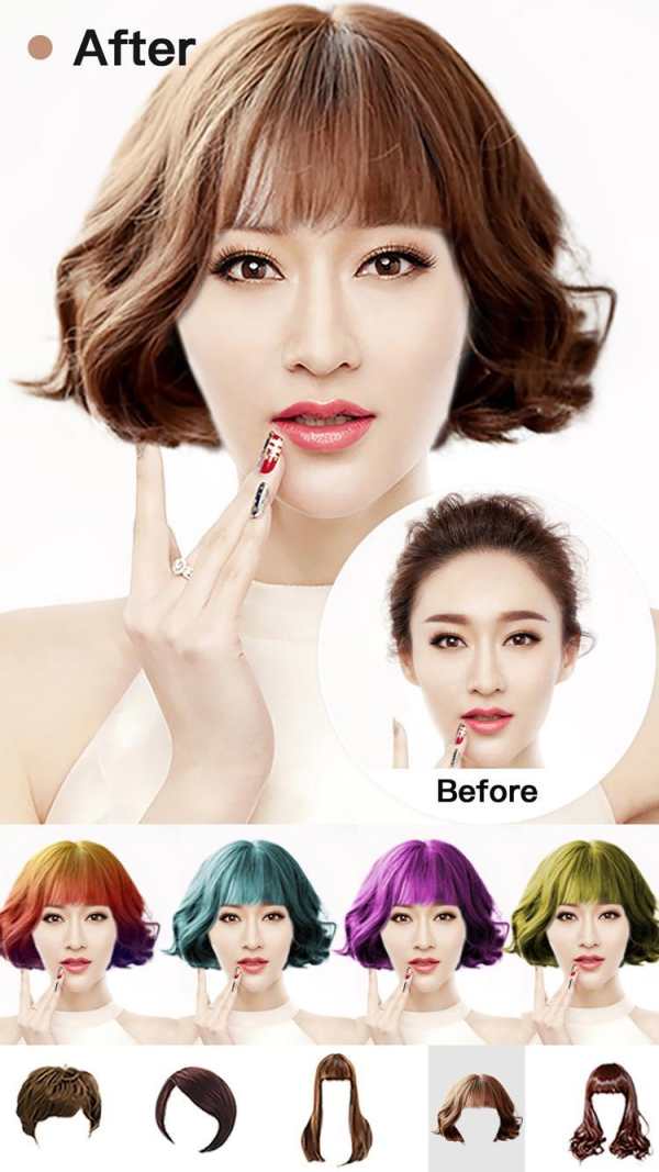 Hair Style Salon&Color Changer screenshot 4