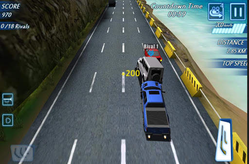 Highway racing: Traffic Rush screenshot 1
