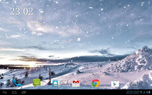 Snowfall 360° Free screenshot 9