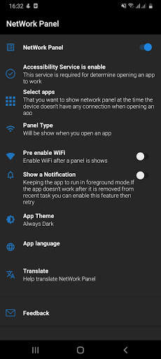 WiFi auto connect ( NetWork Panel ) screenshot 2