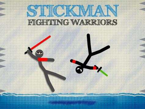 Stickman Fighting games - 2 player Warriors Games screenshot 1