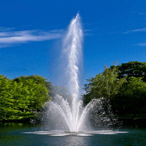 Lake Fountain Live Wallpaper 3