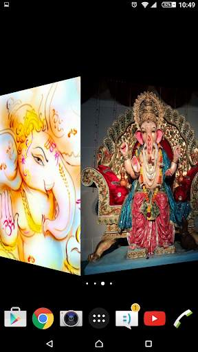 Ganesha Live Wallpaper 3D FREE screenshot 2
