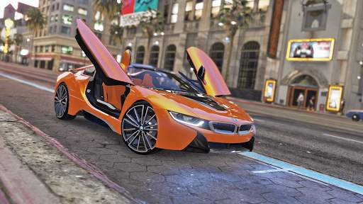 BMW i8 City Driving Simulator screenshot 1
