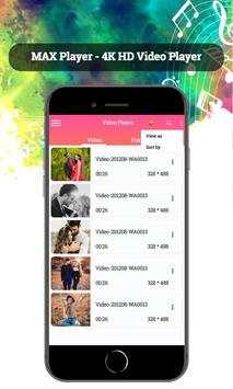 MAX Player 4 تصوير الشاشة