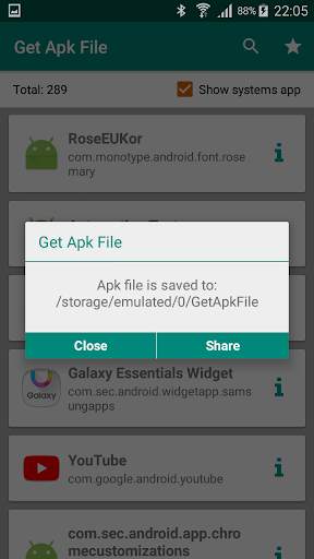 Get App Apk File screenshot 2
