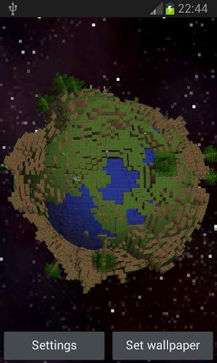 Craft World 3D Live Wallpaper screenshot 2