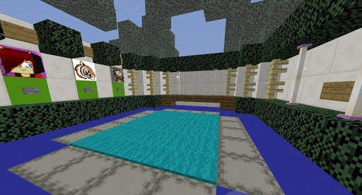 Guess the YouTuber's cards in Minecraft screenshot 2