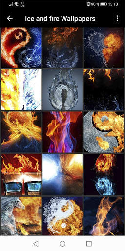 Ice and fire Wallpapers screenshot 3
