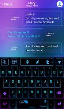 TouchPal Neon Light Theme screenshot 2