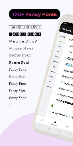 🔠Cool Fonts Keyboard for Instagram screenshot 1