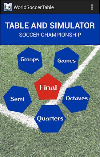 World Soccer Table screenshot 1
