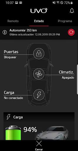 Kia UVO screenshot 2