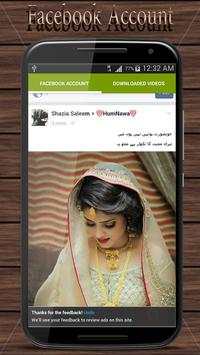 Video Downloader For Facebook screenshot 1