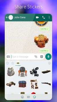 PUB-G Stickers for WhatsApp screenshot 5