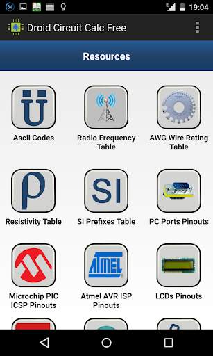 Droid Circuit Calc Pro screenshot 5