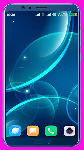 Blue HD Wallpaper screenshot 2