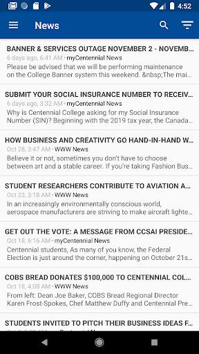 Centennial College screenshot 6