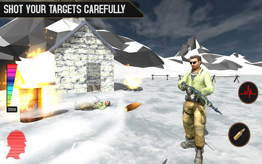 Sniper Gun Shooting Battle War screenshot 8