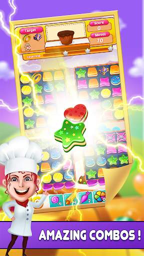 Cookie King Quest: Free Match 3 Games screenshot 3
