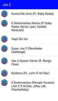 Jon Z Musica 3 تصوير الشاشة