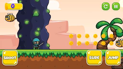 Super Ninja Jungle Adventure screenshot 2