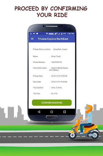 Trivane - Bike and Car Rentals screenshot 3