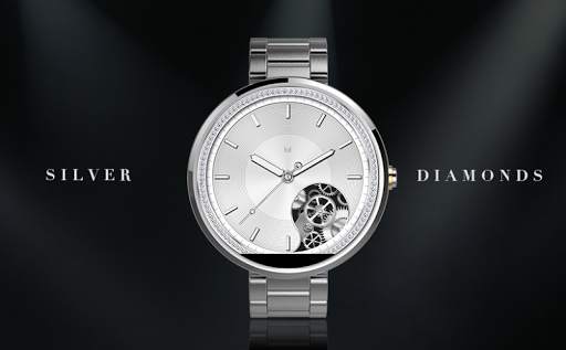 Silver Watch Face for Women screenshot 4