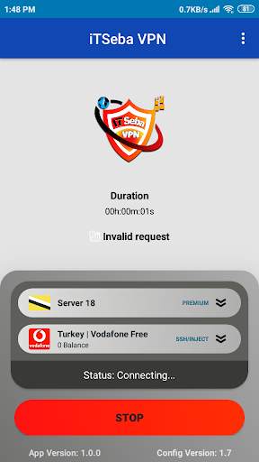 iTSeba VPN UAE Network screenshot 1
