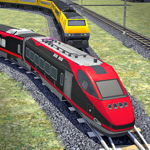 ikon Train Racing Euro Simulator 3D: Train Games