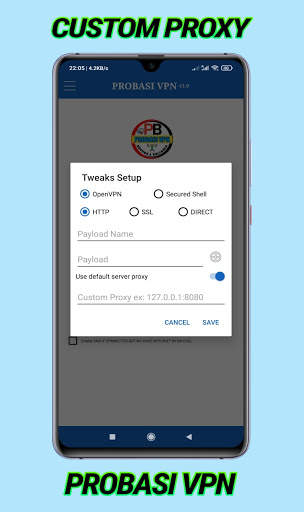 PROBASI VPN screenshot 1