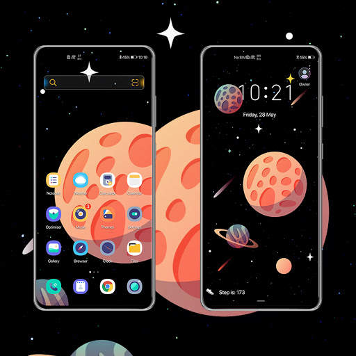 Galaxy-MOD EMUI 11/EMUI 10.1 and Magic UI Theme screenshot 1