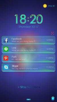 Skull king Lock screen theme screenshot 2