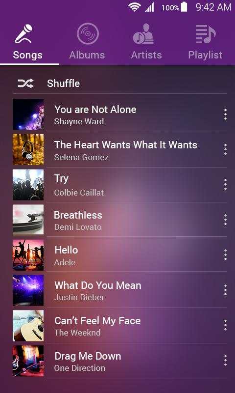 Mp3 player screenshot 11