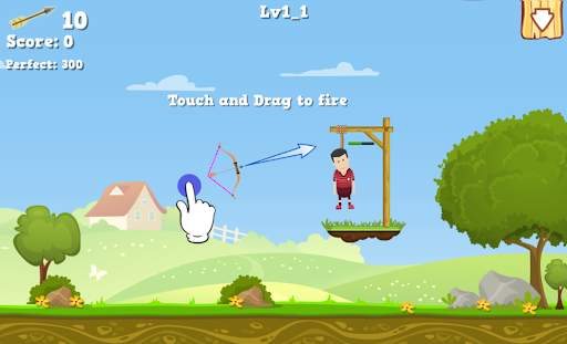 Tap archer - Gibbets Bow And Arrow Master screenshot 1