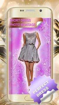 Short Dress Photo Montage screenshot 1