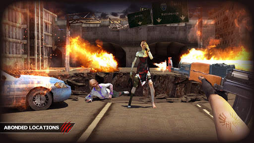 Dead Walk City : Zombie Shooting Game screenshot 12