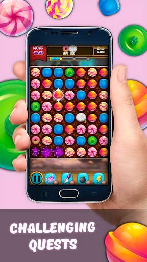 Puzzle Games: Candy, Jelly & Match 3 2 تصوير الشاشة