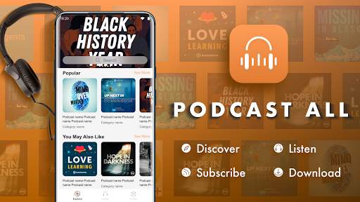 Podcast All - Podcast Player & Free Audio screenshot 1