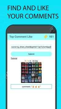 Comment Likes Pro for Instagram screenshot 1