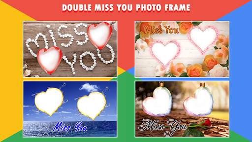 Miss You Dual Photo Frame screenshot 1