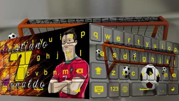 cristiano Ronaldo Keyboard themes : CR7 2017 screenshot 2