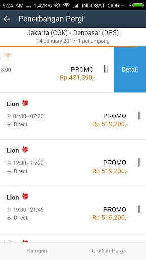 Travelo 212 mobile screenshot 2
