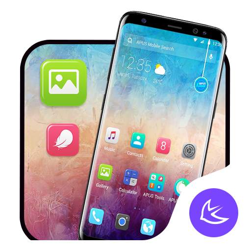 Simple Neat APUS Launcher theme 2