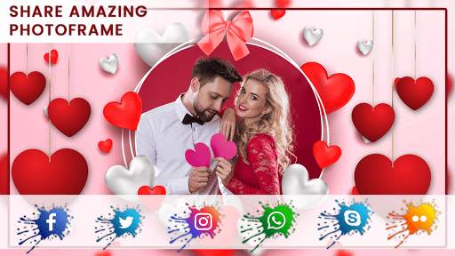 Valentine Photo Frame скриншот 3