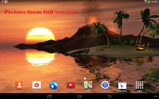 3D Volcano Live Wallpaper FREE screenshot 22