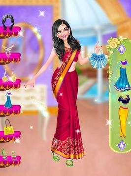 Indian Wedding & Bride Game - Spa Makeup Dressup screenshot 14